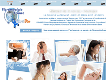 Tablet Screenshot of fibromyalgie-france.org